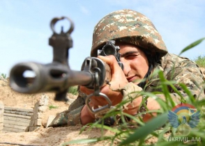 ВС Азербайджана применили ручной противотанковый гранатомет