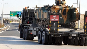 Թուրքիան տանկեր է ուղարկել Հալեպից հյուսիս Ալ-Բաբի շրջան