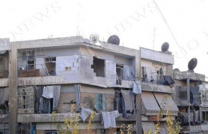 Հրթիռ է ընկել Հալեպի Գյուլբենկյան մայրանոց–հիվանդանոցի վրա (ֆոտոշարք)