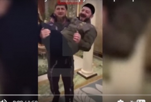Рамзан Кадыров «переломал» ноги Михаилу Галустяну и поносил его на руках