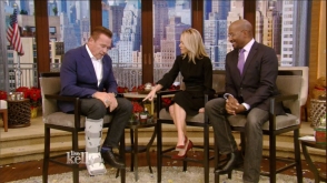 Арнольд Шварценеггер сломал ногу