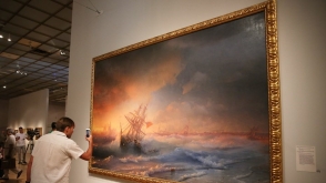 В Русском музее Санкт-Петербурга открылась выставка Айвазовского (видео)