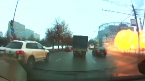 Момент взрыва на станции «Коломенская» в Москве попал на видео