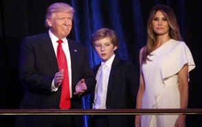 Дочь Клинтон вступилась за сына Трампа (видео)