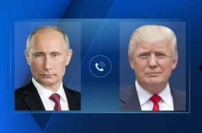 Белый дом назвал время телефонного разговора Путина и Трампа