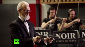 Стрелок исполнил «Марша Радецкого» Иоганна Штрауса на пистолетах