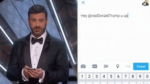 Ведущий написал Трампу в «Twitter» во время церемонии «Оскар»