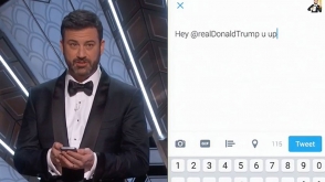 Ջիմմի Քիմմելն «Օսկարի» ժամանակ Թրամփին է գրել