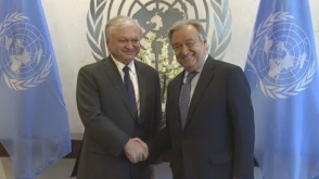 Эдвард Налбандян и генсек ООН обсудили процесс карабахского урегулирования (видео)