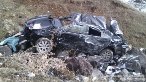 Սիսիան-Երևան ավտոճանապարհին մեքենան շրջվել է. կա 2 զոհ