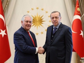 Эрдоган и Тиллерсон встретились в Анкаре