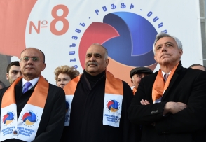 Митинг и шествие альянса «Оганян-Раффи-Осканян»