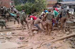 Число жертв селевого потока в Колумбии возросло до 290 человек