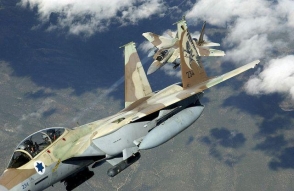 Израильские ВВС нанесли удар по сирийской армии у Голанских высот