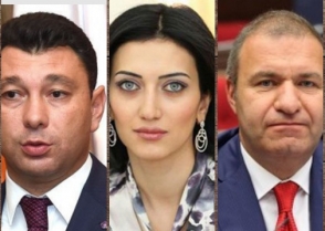 Вице-спикерами НС избраны Эдуард Шармазанов, Арпине Ованнисян и Микаэл Мелкумян