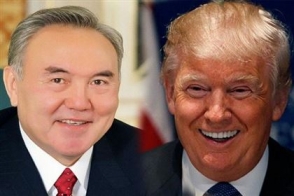 Трамп провел встречу с Назарбаевым