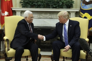 Трамп приехал в Палестину на переговоры с Аббасом