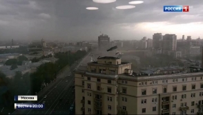 Московский ураган: рассказы очевидцев и кадры последствий (видео)