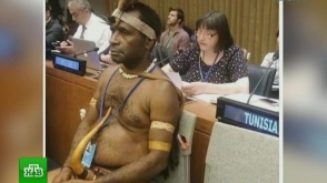 Дипломат из Западного Папуа рассказал о скандальном фото в ООН (фото, видео)