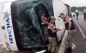 Թուրքիայում զինվորների տեղափոխող ավտոբուս է կողաշրջվել