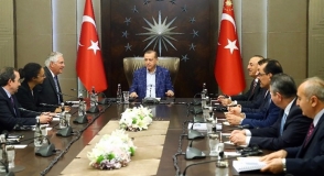 Թուրքիայի նախագահն ընդունել է ԱՄՆ պետքարտուղար Թիլլերսոնին
