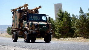 Թուրքիան զինտեխնիկայի նոր խմբաքանակ է ուղարկել Սիրիայի հետ սահման