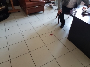 Тигран Атанесян опубликовал кадры нападения на свой офис