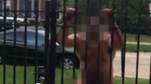 В Чикаго голый мужчина отрезал свой член