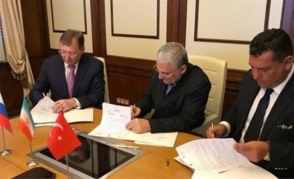 Թուրքիան, Ռուսաստանը և Իրանը եռակողմ համաձայնագիր են ստորագրել