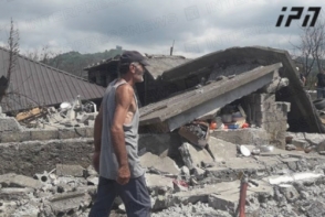 В результате взрыва в Батуми сгорели жилые дома