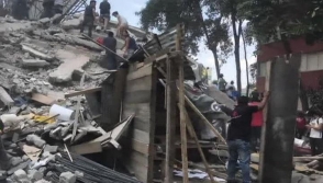 Ուժգին երկրաշարժ Մեքսիկայում․ կա ավելի քան 200 զոհ (տեսանյութ)