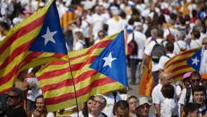 Жители Каталонии вышли на акции протестов