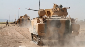 Թուրքիան շարունակում է զինտեխնիկա կուտակել Սիրիայի տարածքում