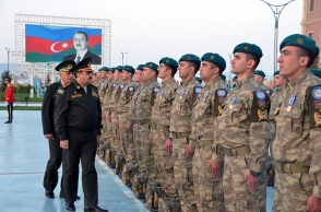 Ադրբեջանի ԶՈւ խաղաղապահների հերթական խումբը վերադարձել է Աֆղանստանից