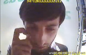 Այս երիտասարդը գողացված բանկային քարտով փորձել է գումար կանխիկացնել (տեսանյութ)