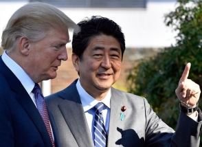 Թրամփն ու Ճապոնիայի վարչապետը գոլֆ են խաղացել (տեսանյութ)