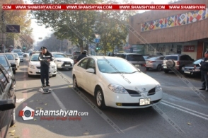 Երևանում 33-ամյա կին վարորդը Nissan-ով վրաերթի է ենթարկել հետիոտնի