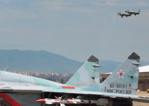 Հայաստանում ՌԴ ռազմաբազայի ՄիԳ-29 կործանիչները «որսացել են» օդային թիրախները