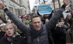 Ռուսաստանում բողոքի ցույցերի 250 մասնակից է ձերբակալվել, այդ թվում՝ Նավալնին