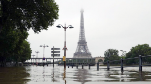 Փարիզի ջրհեղեղը թռչնի թռիչքի բարձրությունից