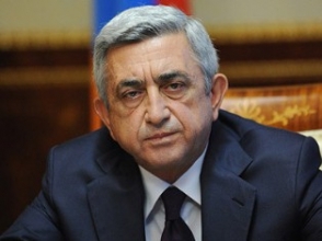 Սերժ Սարգսյանը շնորհավորել է Վլադիմիր Պուտինին