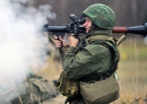 ՌԴ ԶՈւ 102-րդ ռազմաբազայի զինծառայողները վարժանքներ են անում «Ալագյազում»