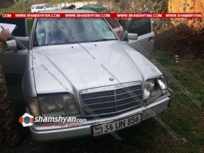 Տավուշում 27-ամյա վարորդը Mercedes-ով վրաերթի է ենթարկել 41-ամյա հետիոտնին