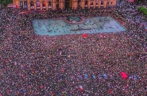 Հանրապետության հրապարակի հաղթական հանրահավաքը (տեսանյութ)