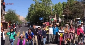 Չինացի զբոսաշրջիկները միացել են հայ ցուցարարների պահանջին