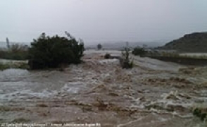 Հորդառատ անձրևի հետևանքով արտակարգ իրավիճակ է ստեղծվել Արմավիրի մարզում