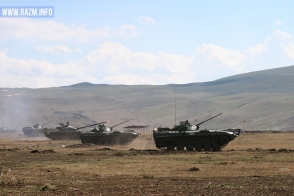 В Армении проходят совместные российско-армянские батальонные учения