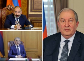 Армен Саркисян, Никол Пашинян и Ара Баблоян обсудили внутриполитическую ситуацию в стране
