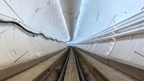 Маск опубликовал видео из скоростного туннеля под Лос-Анджелесом