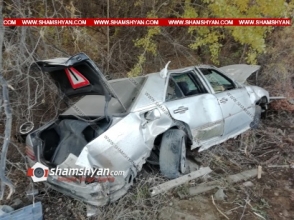 Սյունիքի մարզում 35-ամյա վարորդը Mercedes-ով տապալել է հայ-իրանական սահմանի փշալարն ու հայտնվել հակառակ կողմում